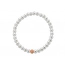 Coscia Le Lune Classic Bracciale Elastico con elemento in oro rosa