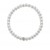 Coscia Le Lune Classic Bracciale Elastico con elemento in oro bianco