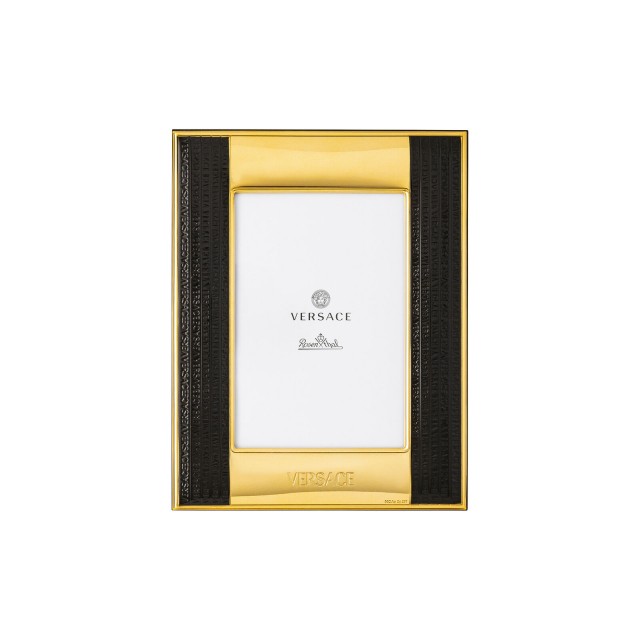 Rosenthal Meets Versace Frames VHF10 Gold Black Portafotografie porta foto cornice