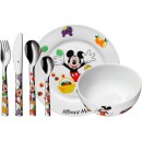 WMF Set pappa Topolino Mickey Mouse in porcellana bimbi bambini