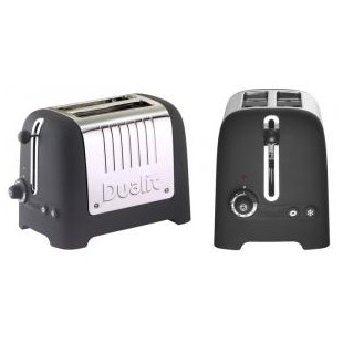 DUALIT TOSTAPANE 2F DU-26225 Light Toaster black