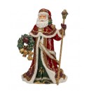FITZ & FLOYD Babbo Natale 50cm Decorazione di Natale Porcellana 1023000