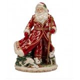FITZ & FLOYD Babbo Natale 34cm Decorazione di Natale Porcellana 1023010
