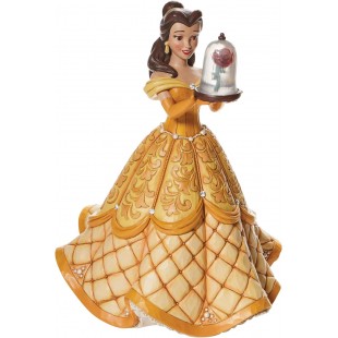 Disney Traditions Statuetta Belle Deluxe Princess jim shore ‎6009139