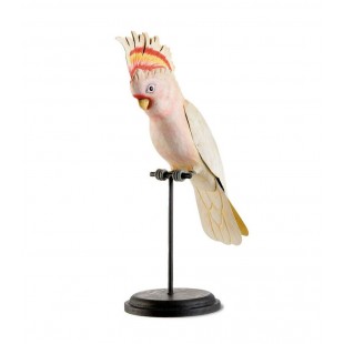 L’Oca Nera uccello decorativo da mobile Cacatua Leadbeater h 34 cm