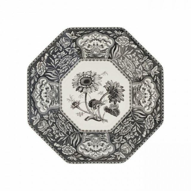 Spode Heritage Flora Octagonal Platter vassoio ottagonale in porcellana