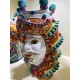 Verus Testa di Moro Uomo Mediterraneo Colored Spirals caltagirone 35cm bianco