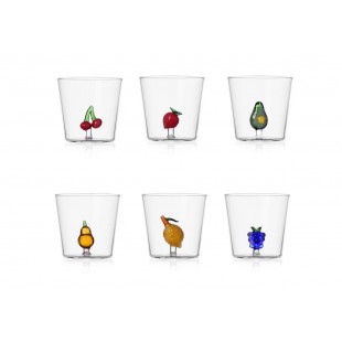 Ichendorf Fruits & Flowers Set 6 Bicchieri in vetro