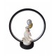 Lamart  Lampada da tavolo Le Lunette donna seduta 1037955 con palloncini