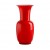 Venini Vaso Opalino Medium Rosso 706.22 Venini Vetro Murano