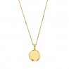 AQUAFORTE Collana Le Chicche con pasta vitrea 16mm champagne