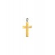 Zancan Croce in oro giallo 18kt con diamante EPE105GB