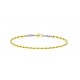 Zancan Bracciale in Oro 18kt Gold uomo maglia UB061GB E DIAMANTI