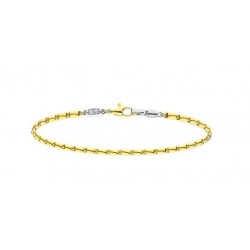 Zancan Bracciale in Oro 18kt Gold uomo maglia UB061GB E DIAMANTI