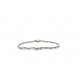 Spadarella Bracciale Spadino aereo con pepite in argento e ematite