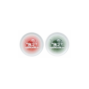 ALESSI AA03SET1 vivanapoli set 2 piatti pizza