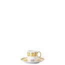 Versace Medusa Rhapsody Tazza espresso con piattino