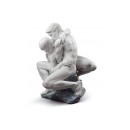 LLADRO' BACIO APPASSIONATO passionate kiss couple sculpture