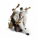 LLADRO' TRIO JAZZ jazz trio figurine LIMITED EDITION