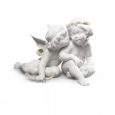 LLADRO' AMORE E PSICHE Eros e Psyche angels figurine