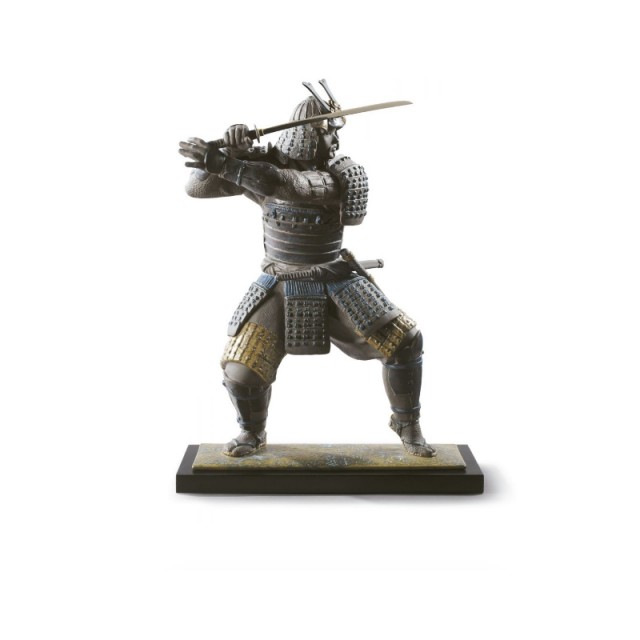 LLADRO' SAMURAI warrior figurine