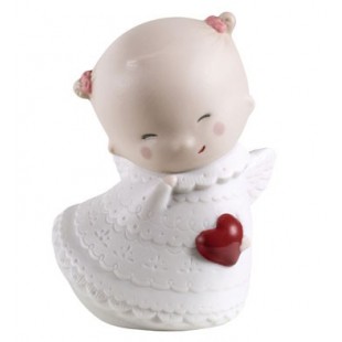 NAO by Lladrò Bomboniera PICCOLA ANGELITA angelo Completa di confezione Nascita battesimo bimba
