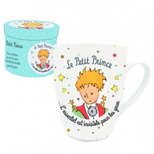 Le Petit Prince Bomboniera Mug Tazza Il Piccolo Principe Completa di confezione Matrimonio/Nascita/Comunione/Laurea