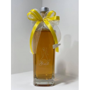 Bomboniera Bottiglia Liquore 50cl Alta completa di confezione confetti personalizzabile matrimonio comunione laurea
