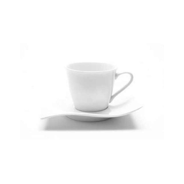 Maxwell & Williams MOTION Tazzina Caffè con piattino (set 4 pezzi)