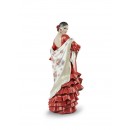 Lladrò Figura donna Anima flamenco statua porcellana ballerina 01009470