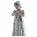 Royal Copenhagen Mary Mini RF1021076 con vestito bianco