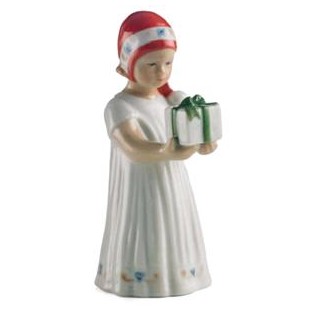 Royal Copenhagen Elsa con Regalo Mini RF1021091 bianco