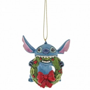 Jim Shore DISNEY Stich Ornament Addobbo albero di Natale Lilo e Stich