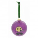 DISNEY Enchanting Jack e Sally Bauble Addobbo albero di Natale Sfera in vetro The nightmare before christmas