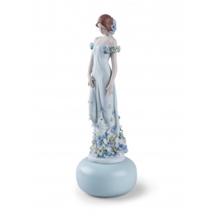 Lladrò RAFFINATA ELEGANZA statua donna figura 01009538