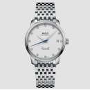 Mido Baroncelli Heritage Lady Orologio donna Acciaio Inossidabile con lancetta dei secondi azzurrata