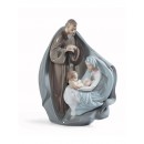 Lladrò Figura Presepe Sacra Famiglia natale La nascita di Gesù porcellana lucida